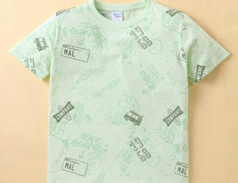 Taeko Single Jersey Half Sleeves T-Shirt